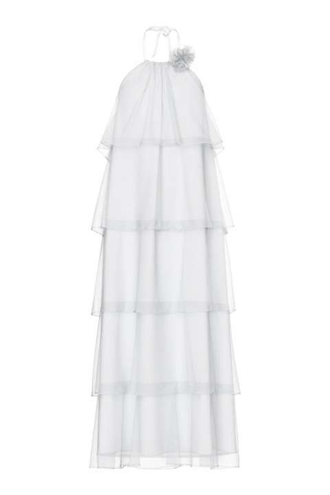 Priser på Pieces - Kjole - Clara Sl Long Layred Dress - Bright White