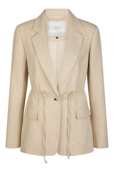 Priser på Neo Noir - Blazer - Jemmie Melange Blazer - Beige Melange
