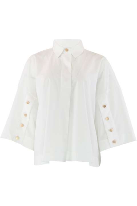 Priser på Continue - Skjorte - Klara Shirt - White