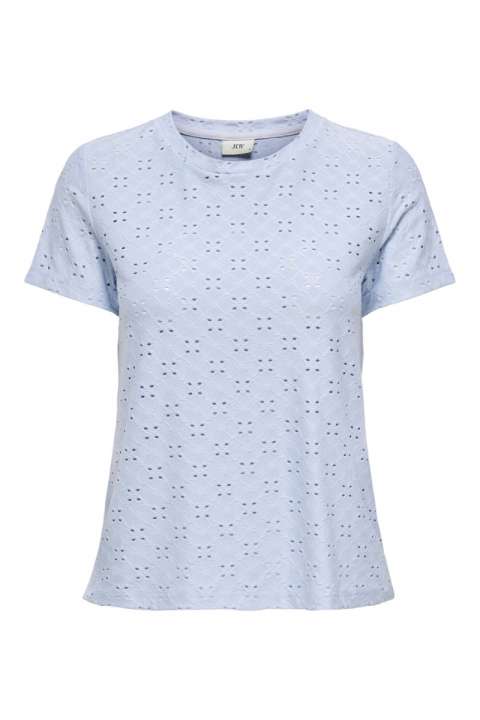 Priser på JDY - T-shirt - Cathinka S/S Tag Top - Kentucky Blue