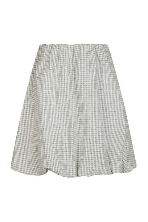 Priser på Neo Noir - Nederdel - Stela Small Check Skirt - Creme