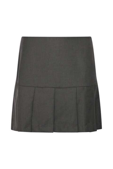 Priser på Noella - Nederdel - Lovelyn Skirt - Dark Grey Melange