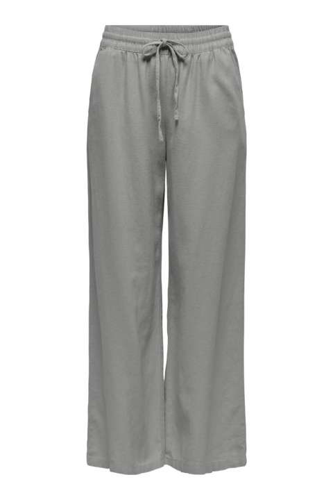 Priser på JDY - Bukser - Say HW Linen Wide Pant - Wild Dove