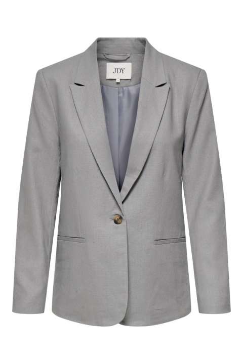 Priser på JDY - Blazer - Maya L/S Linen Blazer - Wild Dove