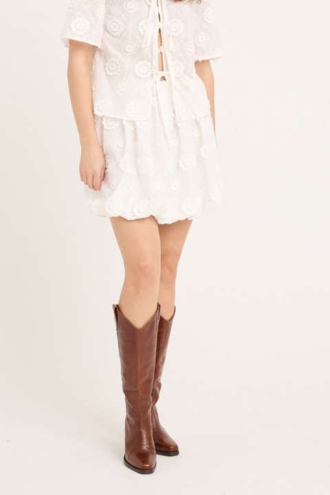 Priser på A-View - Nederdel - Rosamarie Skirt - White