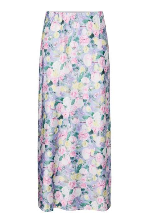 Priser på Pieces - Nederdel - Arina Hw Ankel Skirt - Lavender Flower