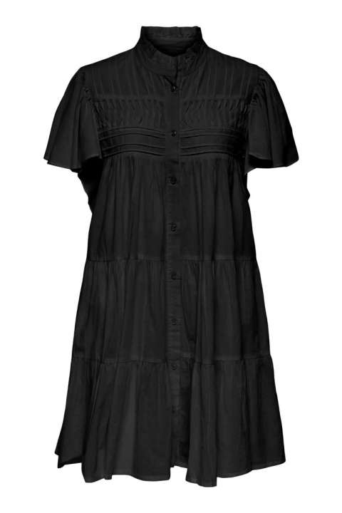 Priser på JDY - Kjole - Naya S/S Shirt Dress - Black