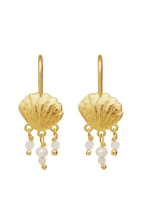 Priser på Maanesten - Øreringe - Alana Earrings - Guld