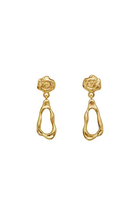 Priser på Maanesten - Øreringe - Lydia Earrings - Guld