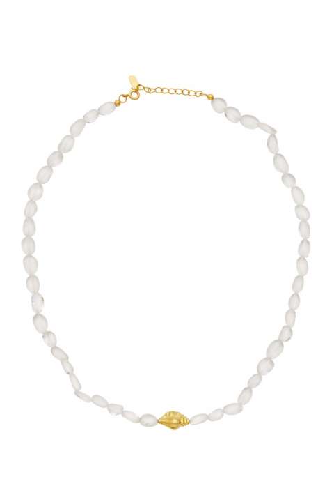 Priser på Maanesten - Halskæde - Bonadea Necklace - Guld