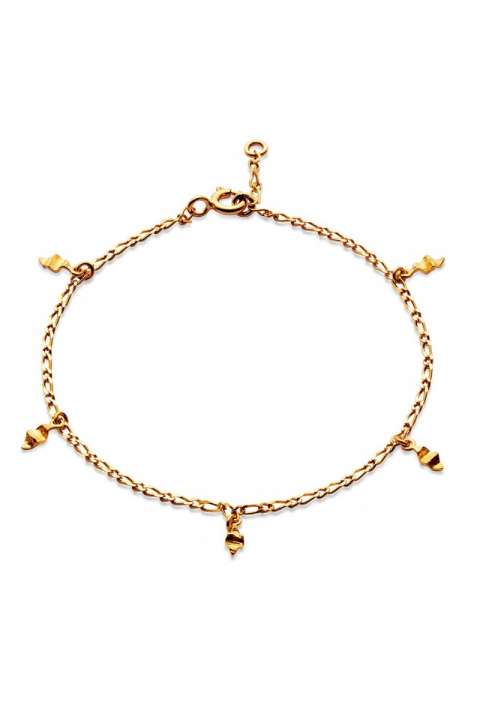 Priser på Maanesten - Armbånd - Una Small Bracelet - Guld