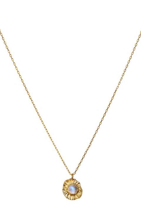 Priser på Maanesten - Halskæde - Astra Necklace - Guld