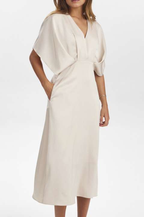 Priser på Nümph - Kjole - Ivory Dress - Gray Morn