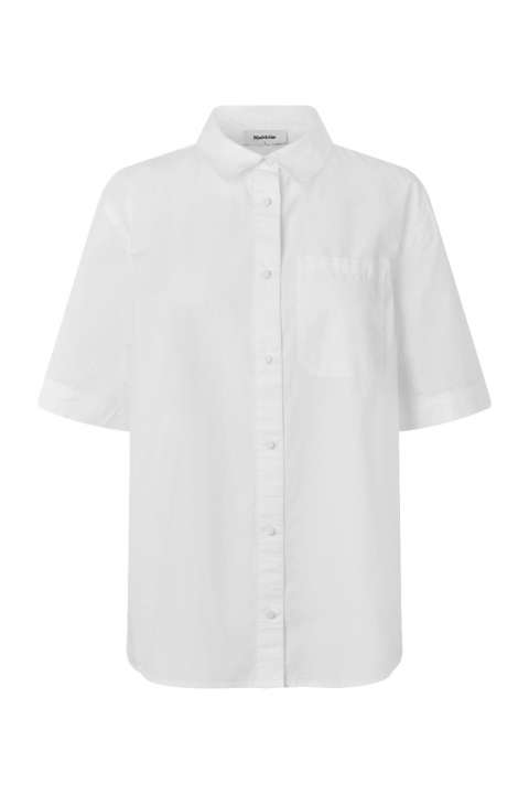 Priser på Modström - Skjorte - Maude SS Shirt - Soft White