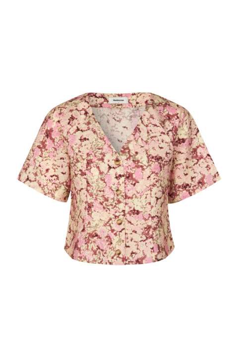 Priser på Modström - Top - Melia Print Top - Pink Blossom