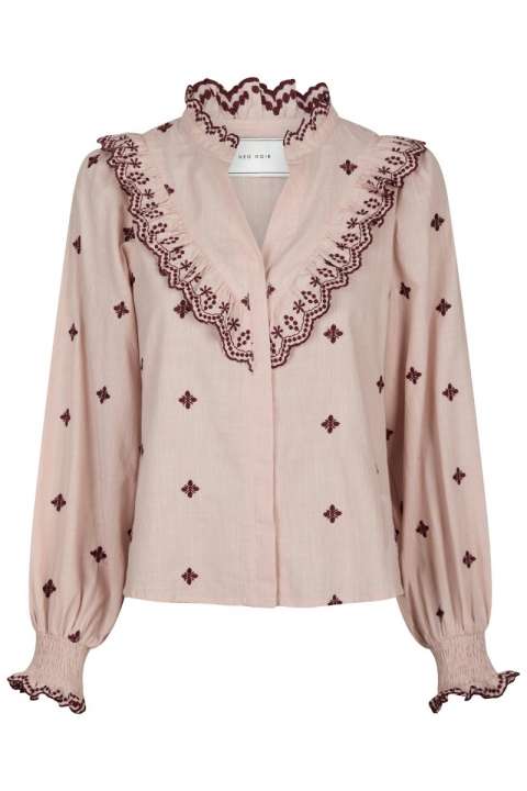 Priser på Neo Noir - Bluse - Degas Blouse - Dusty rose