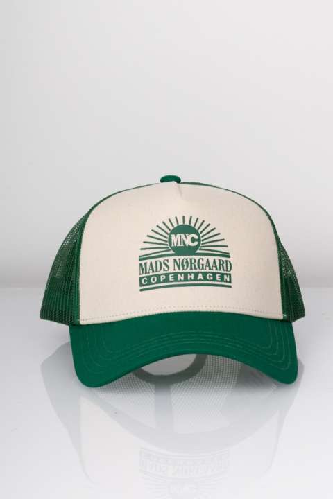 Priser på Mads Nørgaard - Kasket - Recy Twill Trucker Cap - Verdant Green