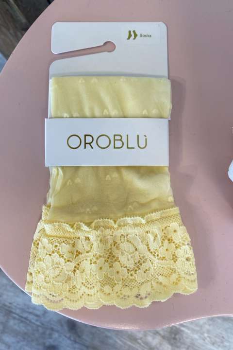 Priser på Oroblu - Strømper - Sweetie socks 20 - Vanilla 3