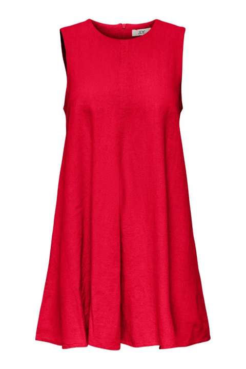 Priser på JDY - Kjole - Say S/L Linen Dress - Ski Patrol