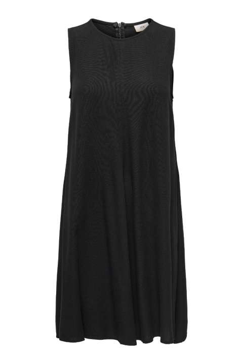 Priser på JDY - Kjole - JSay S/L Linen Dress - Black