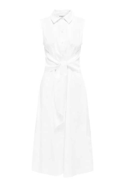 Priser på JDY - Kjole - Mio S/L Tie Midi Dress - White