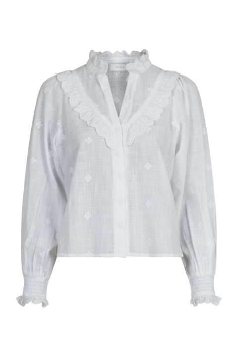 Priser på Neo Noir - Skjorte - Degas Blouse - White