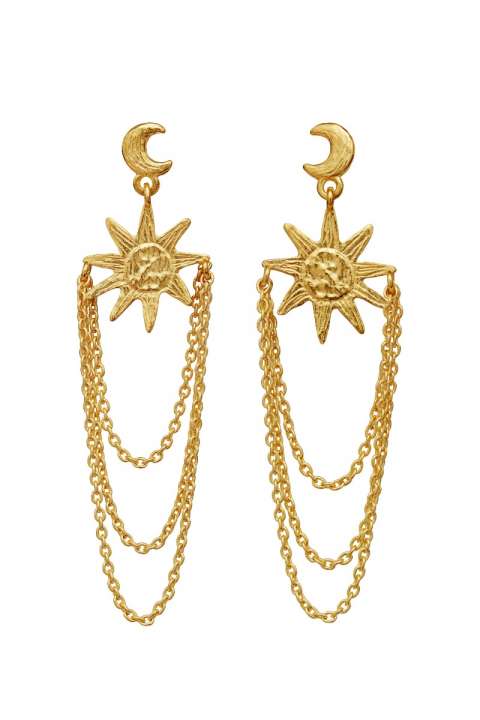 Priser på Maanesten - Øreringe - Emerie Earrings - Guld