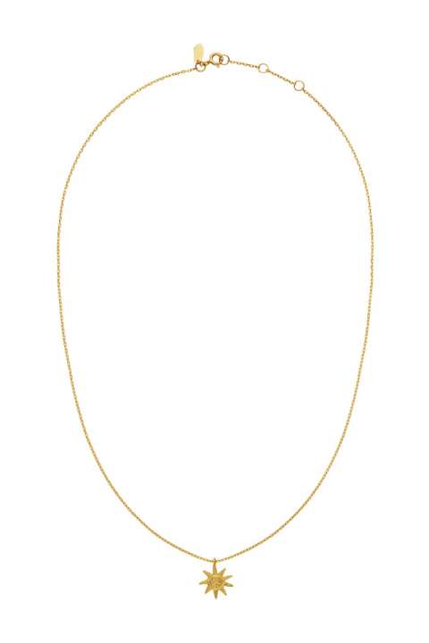 Priser på Maanesten - Halskæde - Soleima Necklace - Guld