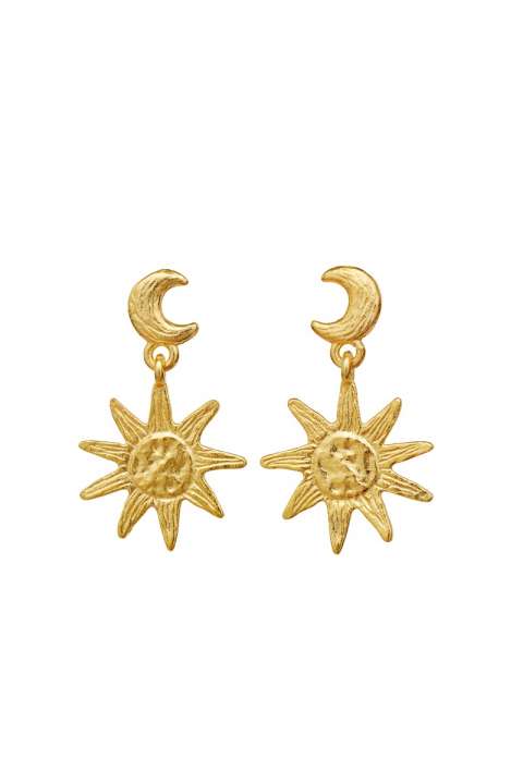 Priser på Maanesten - Øreringe - Cyra Earrings - Guld