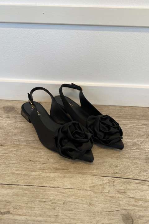 Priser på Pavement - Ballerina - Kala Rose - Black Satin