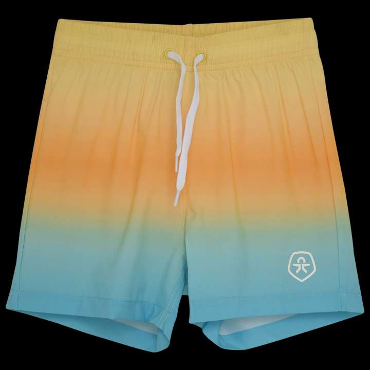 Priser på Color Kids Drenge Badeshorts - Orange Pop - 134