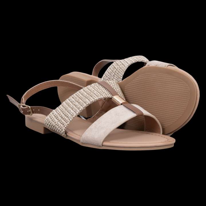 Priser på Ideal Shoes Dame Sandaler - Khaki - 37