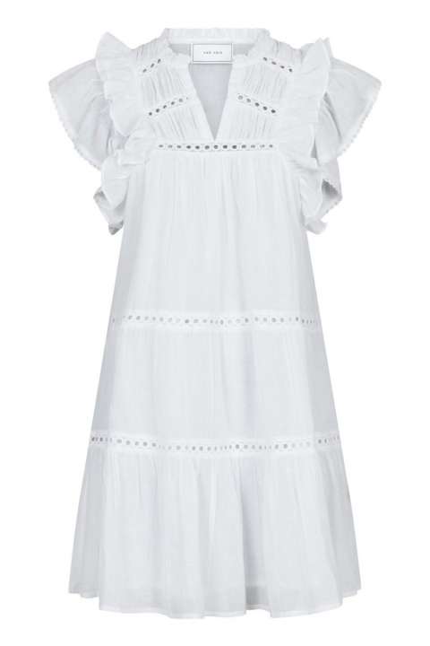 Priser på Neo Noir - Kjole - Jamma S Voile Dress - White