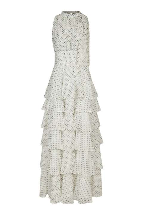 Priser på Neo Noir - Kjole - Marli Dot Dress - White (Levering slut maj)