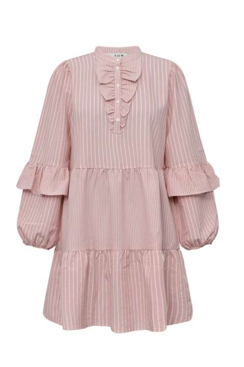 Priser på A-View - Kjole - Karin Dress - Rose/White