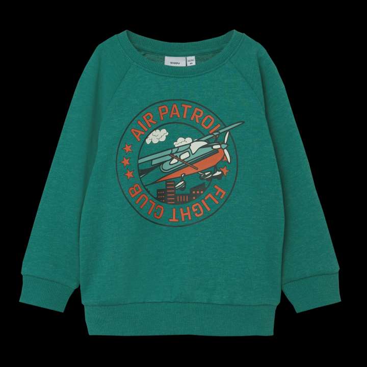Priser på Guppy Devin Drenge Sweatshirt - North Sea - 92