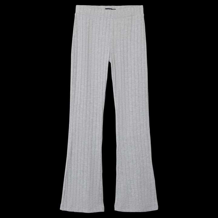 Priser på LMTD NLFLUNNE Børne Bukser - Light Grey Melange - 170