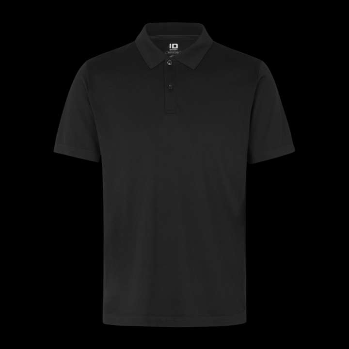 Priser på ID Active Herre Polo - Sort - 4XL
