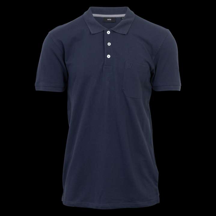 Priser på Vito Roger Herre Polo - Dk. Navy - L