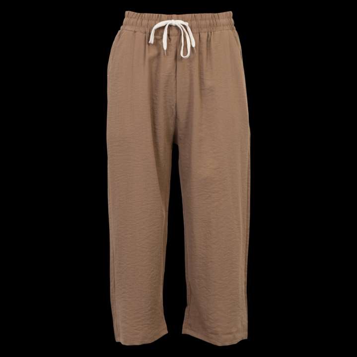 Priser på Anyway Dame Capri - Brown - 2XL