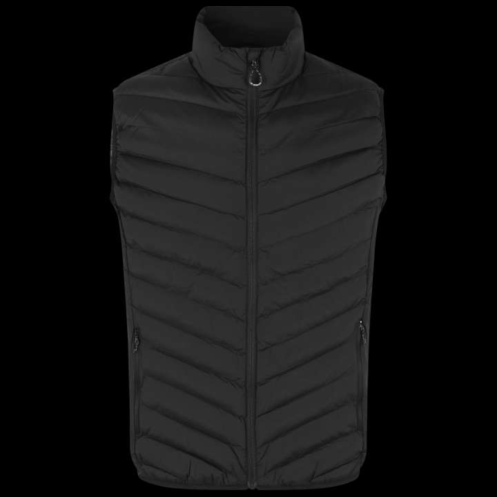 Priser på ID Herre Vest m. stretch - Sort - 2XL