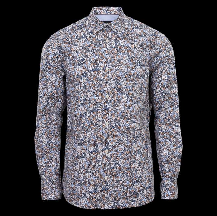 Priser på Vito Oliver Herre Skjorte - Naval Blue - 3XL-47/48