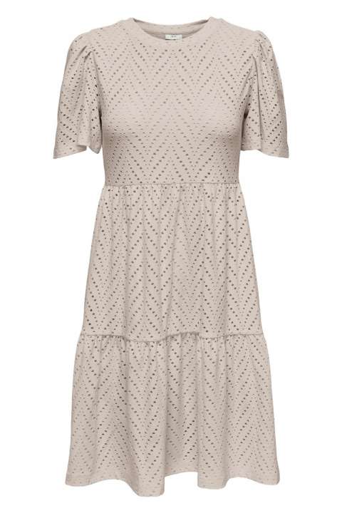 Priser på JDY - Kjole - JDY Carla Cathinka S/S Dress - Chateau Gray