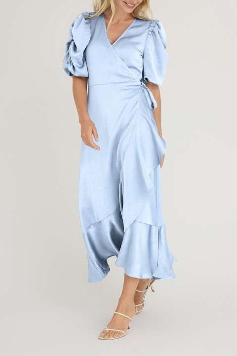 Priser på A-View - Kjole - Sinda Dress - Light Blue