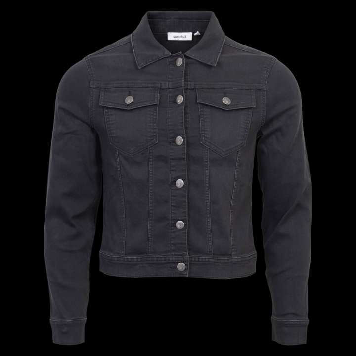 Priser på Steenholt Grace Dame Denimjakke - Black Denim - M