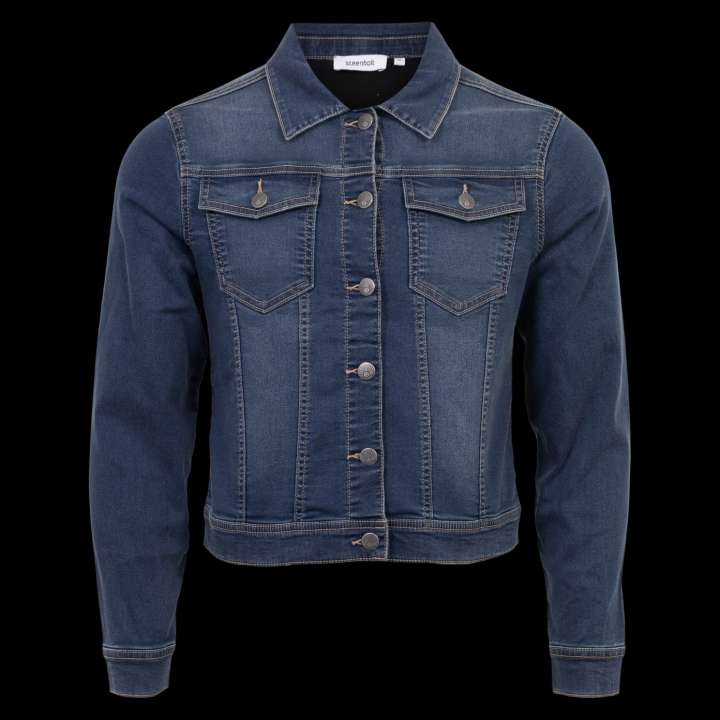 Priser på Steenholt Grace Dame Denimjakke - Blue Denim - 54