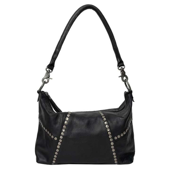 Priser på RE:DESIGNED Loni Small Skuldertaske Black 6411