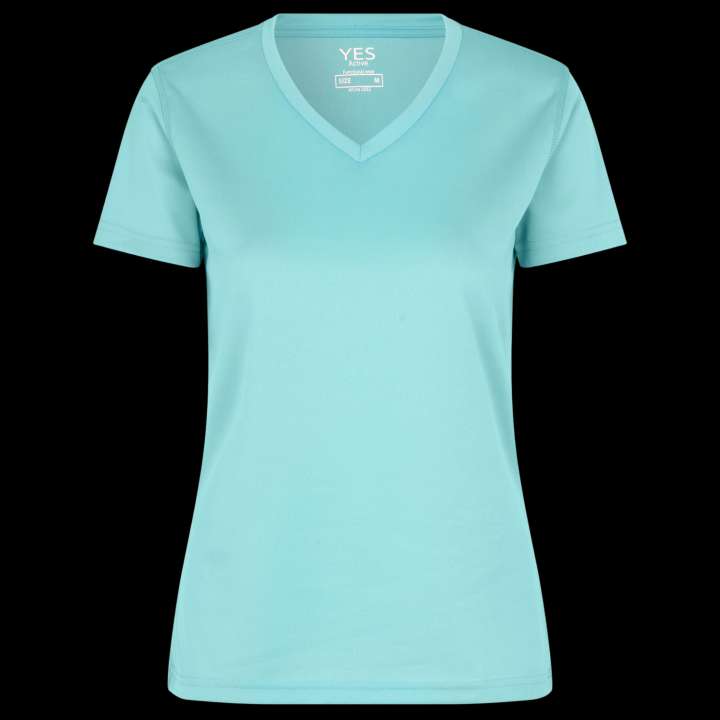 Priser på ID YES Active Dame Trænings t-shirt - Mint - S