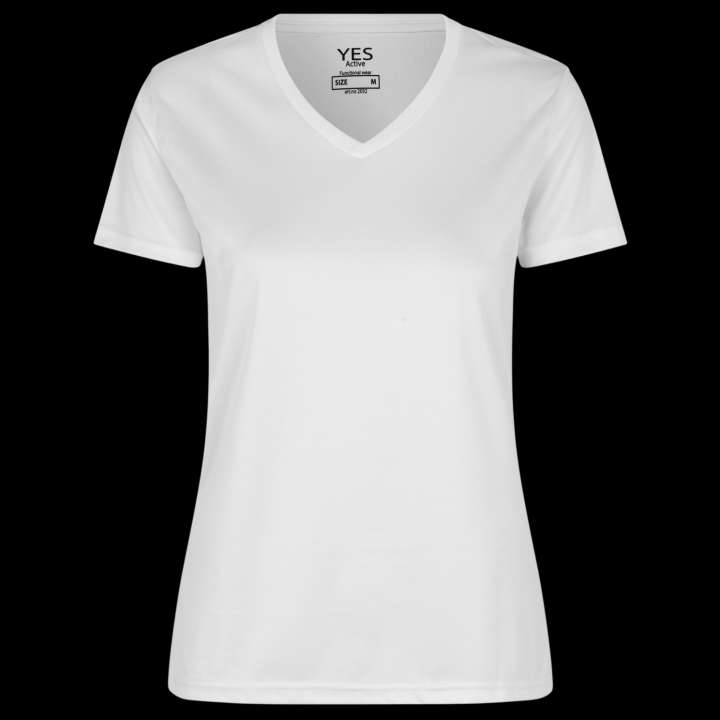 Priser på ID YES Active Dame Trænings t-shirt - Hvid - L