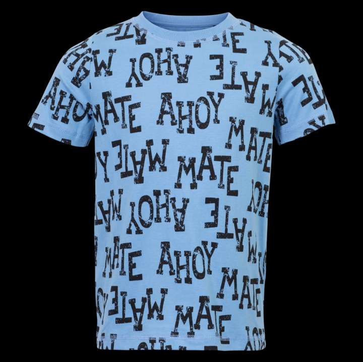 Priser på Me Too Drenge T-shirt - Azure Blue - 92